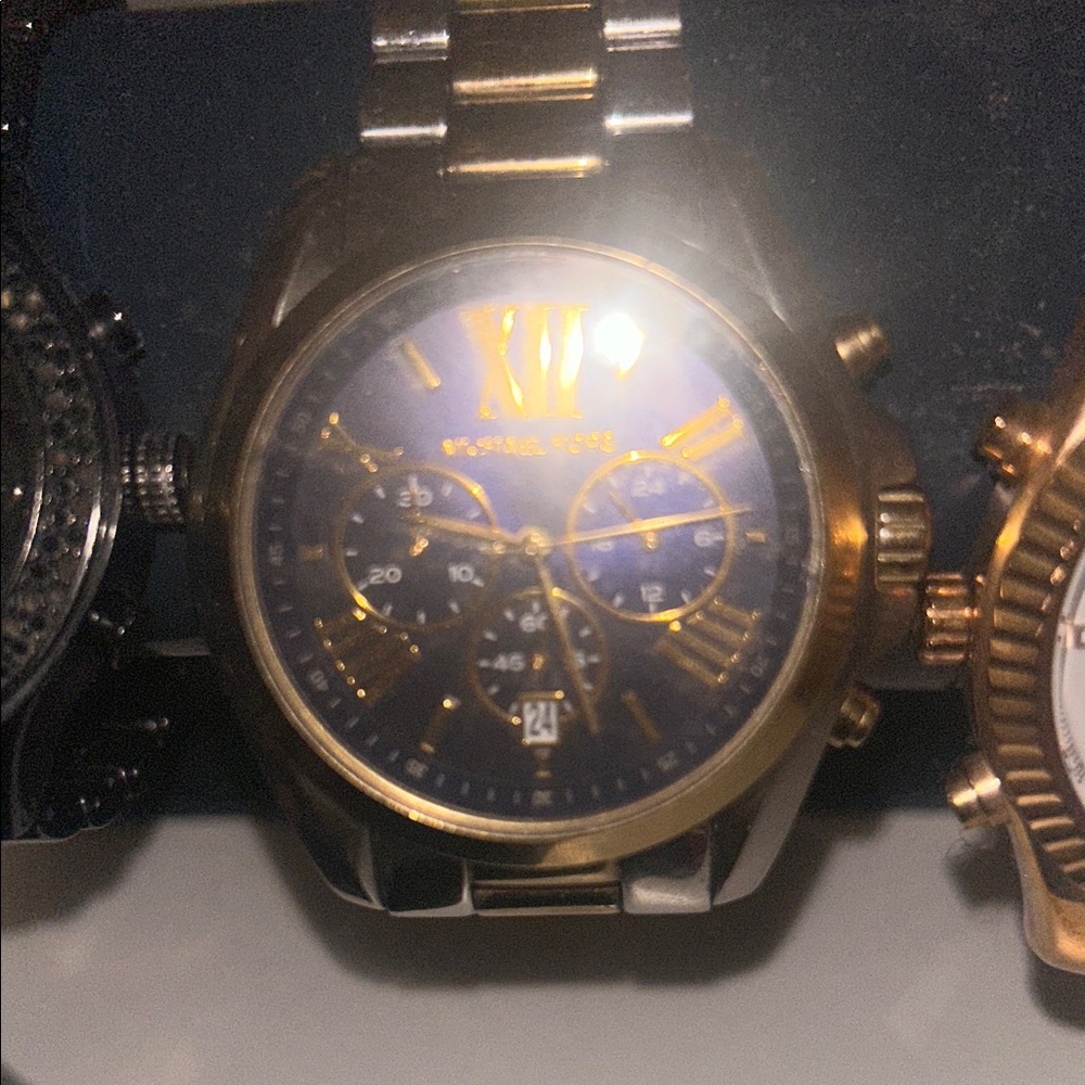 Michael Kors Gold and Silver Men's Watch